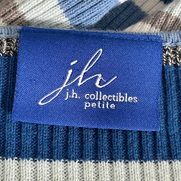 J. H.  COLLECTIBLES | LIGHTWEIGHT  SWEATER TOP SIZE M PETITE M (PETITE) - Picture 5 of 7